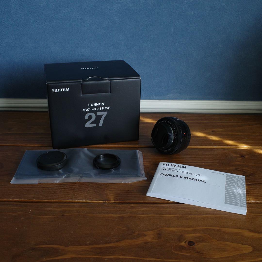 フジノンレンズ XF27mmF2.8 R WR＋保護フィルター付（美品）