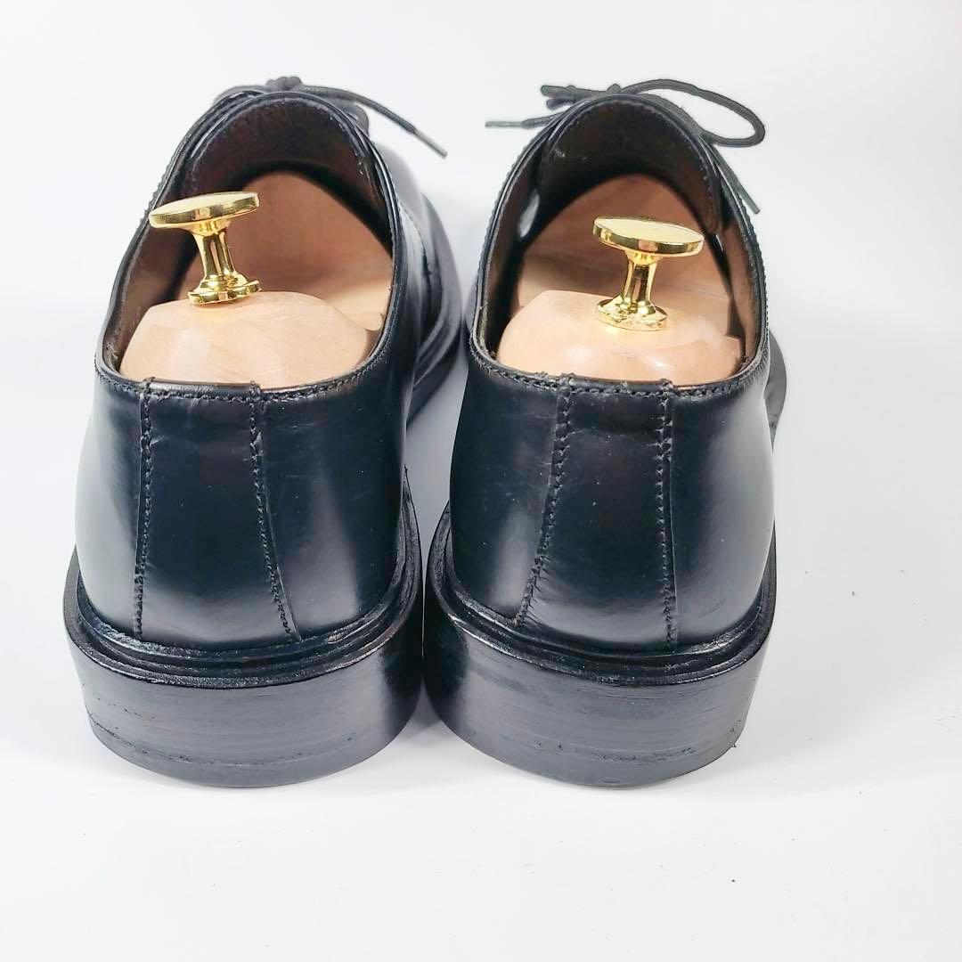 GUCCI グッチ　ビジネスシューズ(41)革靴　プレーントゥ　黒