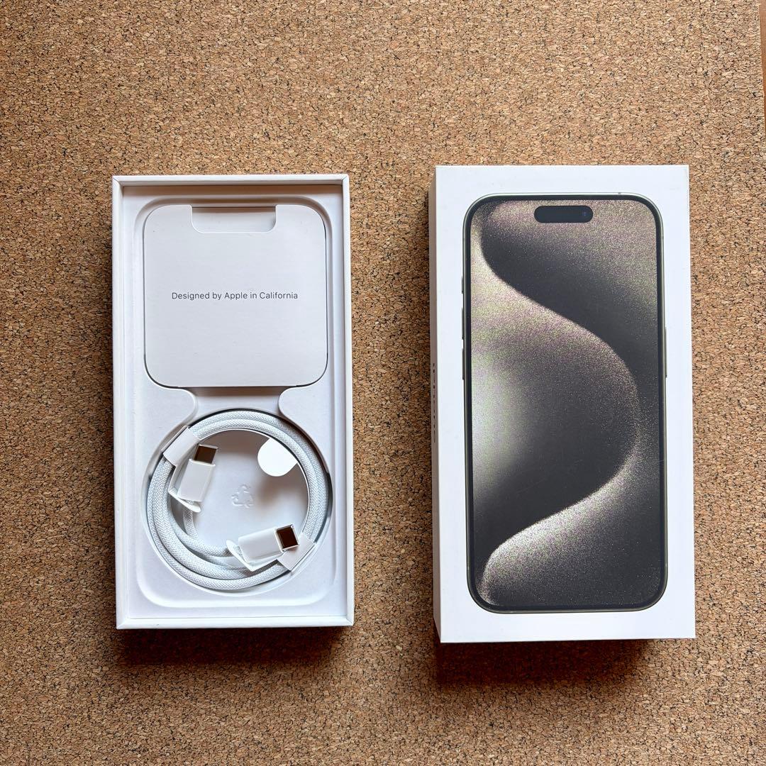 iPhone 15 Pro SIMフリー 128GB ナチュラルチタニウム