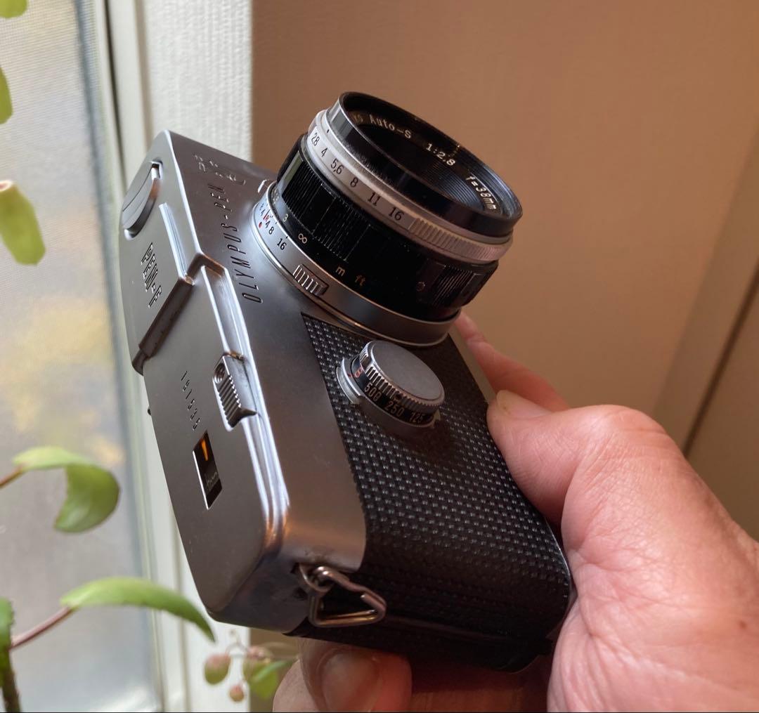 オリンパス ペン F ジャンク品　アンティーク カメラ