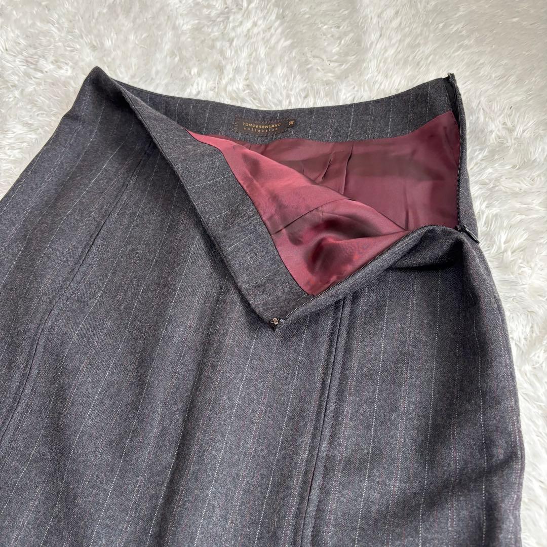 【人気デザイン】トゥモローランド フォーマル セットアップ グレー 38/36