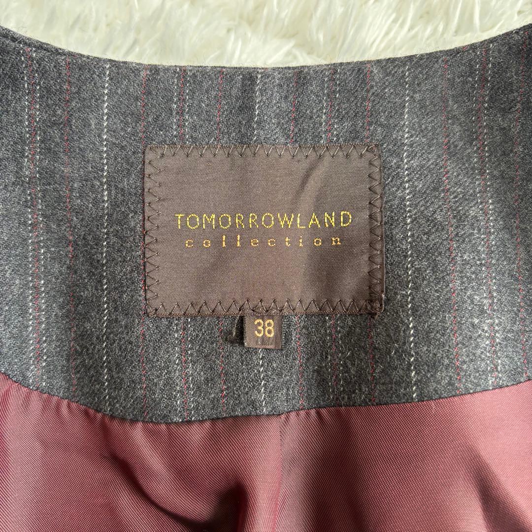 【人気デザイン】トゥモローランド フォーマル セットアップ グレー 38/36