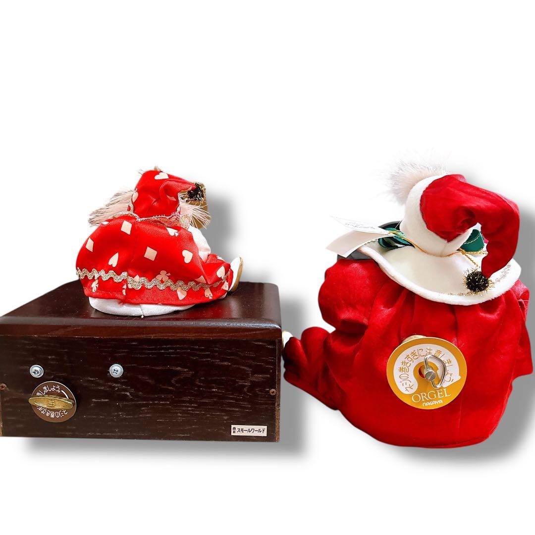 未使用保管品 リトルパフ 長屋産業 ピエロ オルゴール 5点セット 昭和レトロ