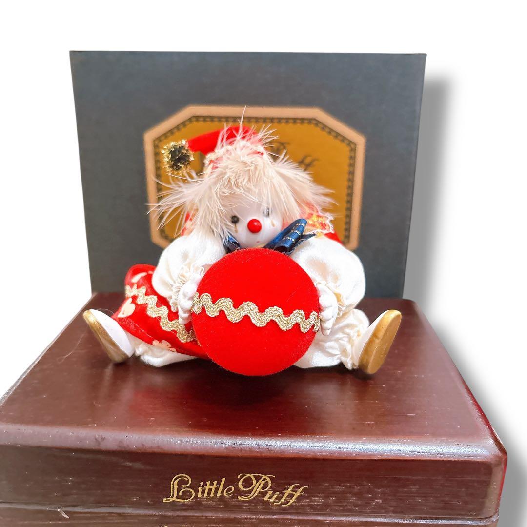 未使用保管品 リトルパフ 長屋産業 ピエロ オルゴール 5点セット 昭和レトロ