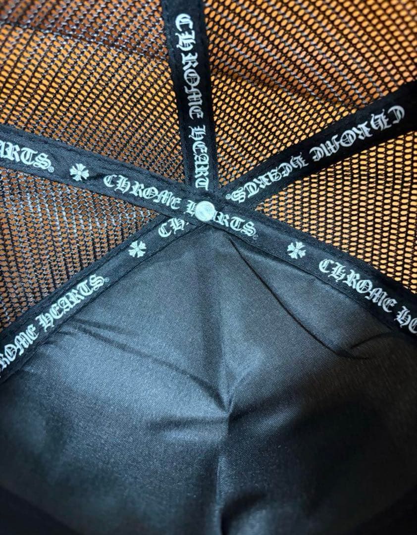 Chrom hearts キャップ　メンズ　クロムハーツ　刺繍