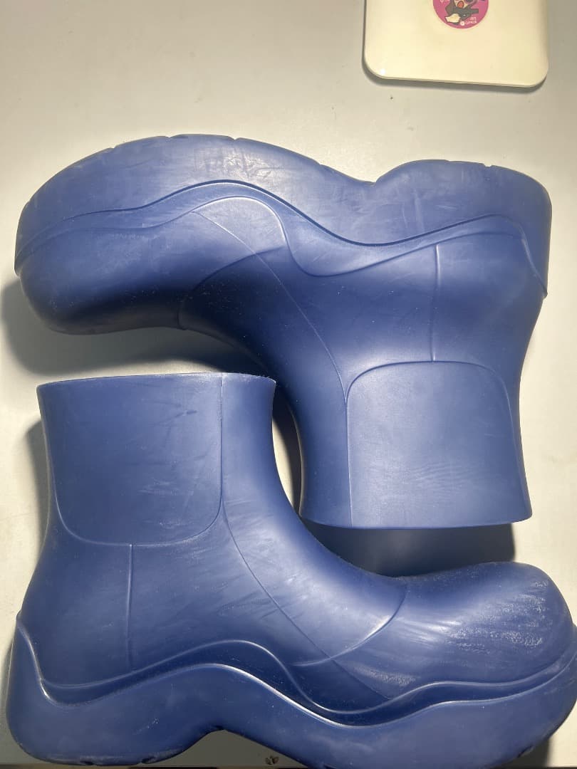 ボッテガべネタ　ネイビー ショートブーツ レインシューズ　付属品付き