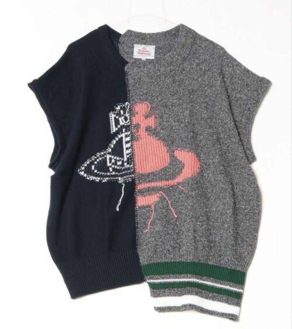 トップス Vivienne Westwood MAN HALF&HALF VEST