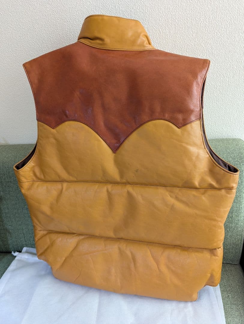 r*u様 RAINBOW COUNTRY Horsehide DownVest