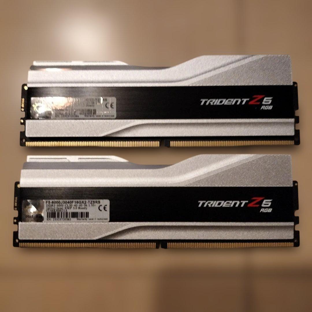 メモリー Trident Z5 RGB 32GB DDR5 6000MHz CL30