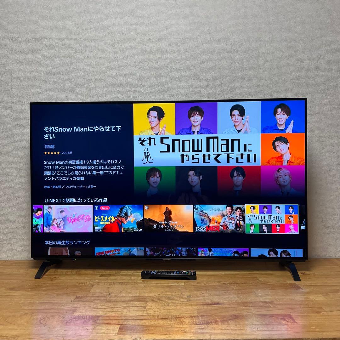 パナソニック 55V型 4K 有機ELテレビ VIERA TH-55EZ950