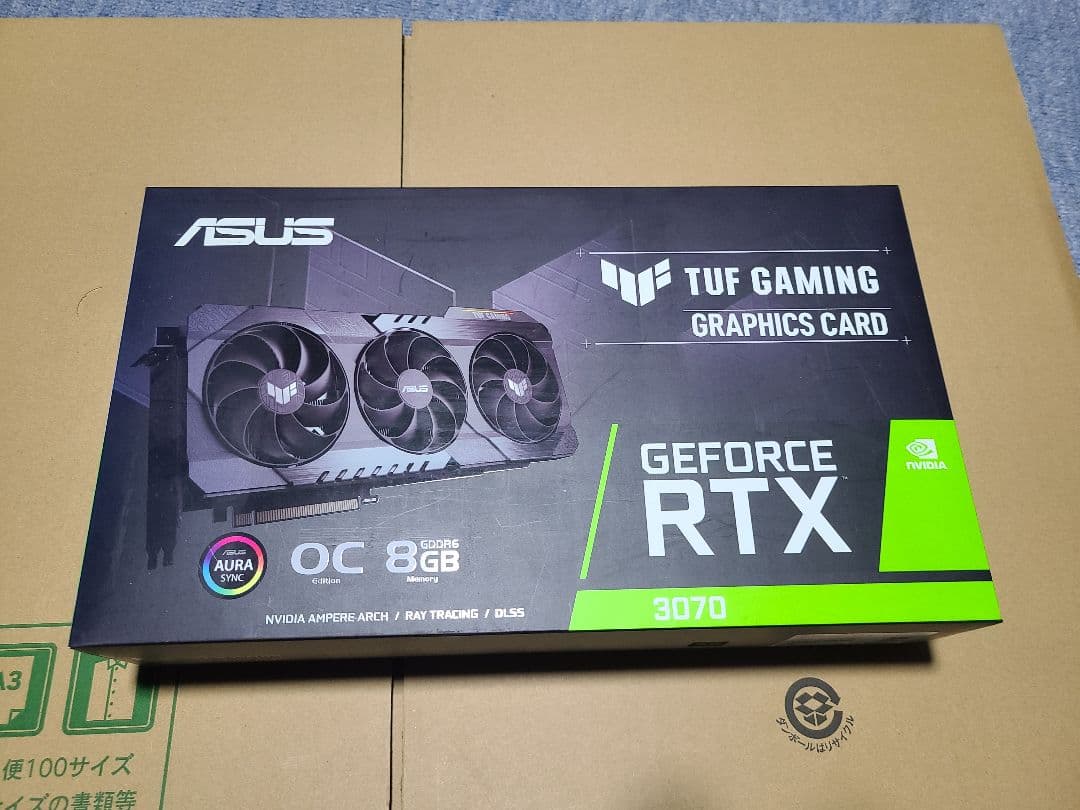 グラフィックボード・グラボ・ビデオカード ASUS TUF Gaming GeForce RTX 3070 OC 8GB