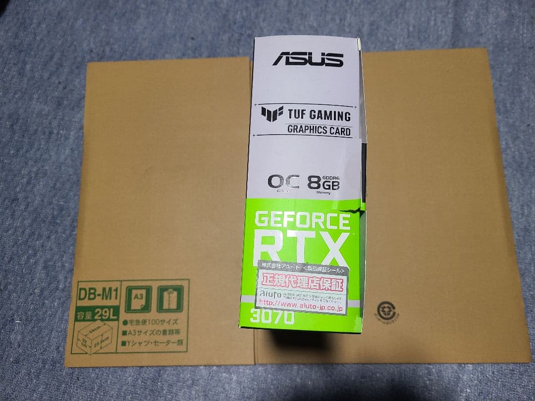 グラフィックボード・グラボ・ビデオカード ASUS TUF Gaming GeForce RTX 3070 OC 8GB