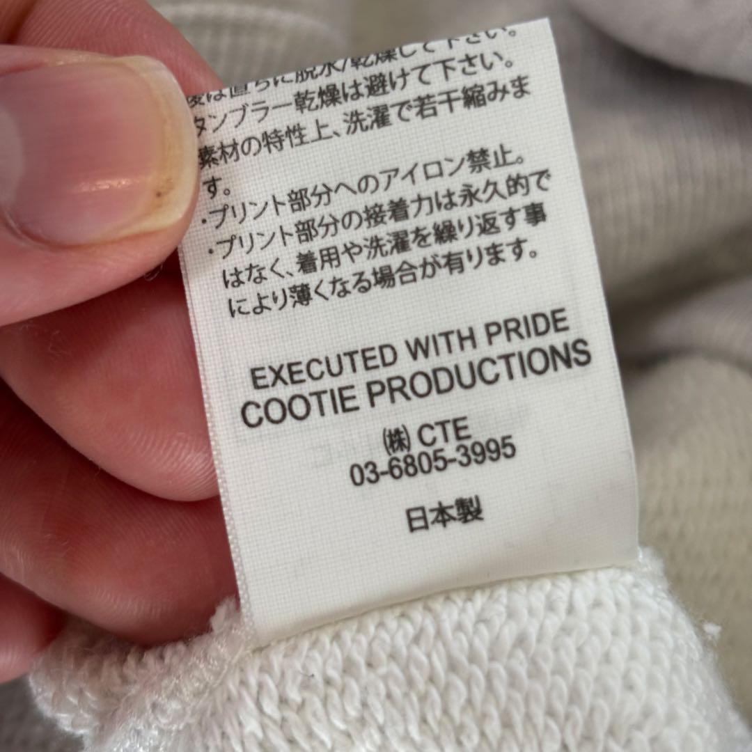 COOTIE 23SS Heavy Oz Sweat Crew L クーティー