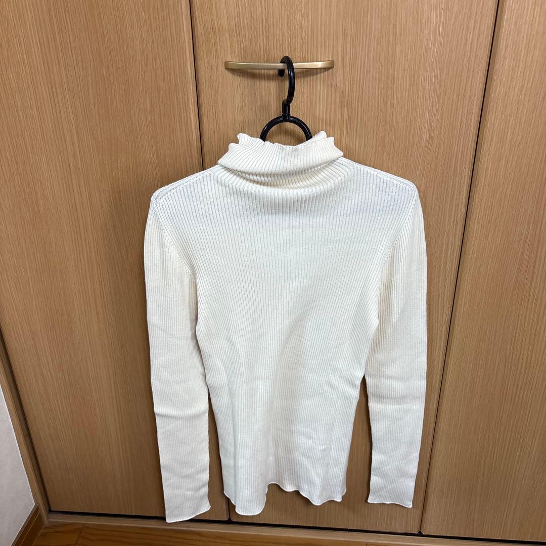 PRISTINE オーガニックコットン タートルネック L