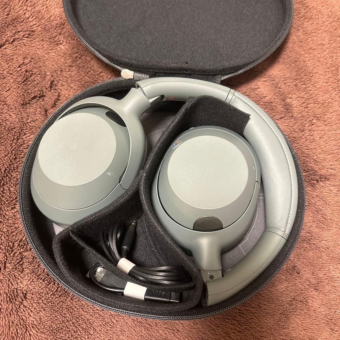ソニーSONY ヘッドホンWH-ULT900NHC(フォレストグレー