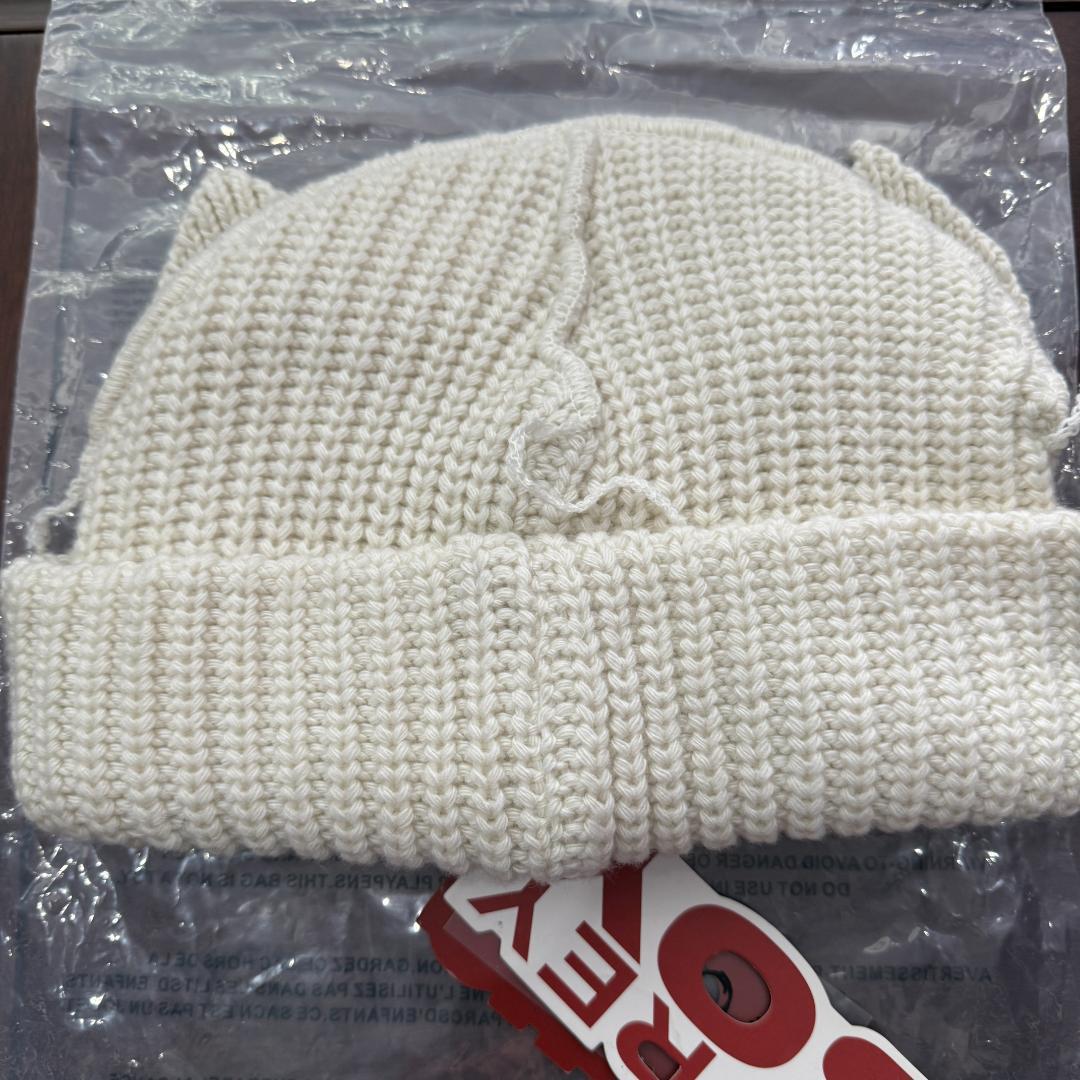 Charles Jeffrey LOVERBOY ニット帽 クリーム【男女兼用】