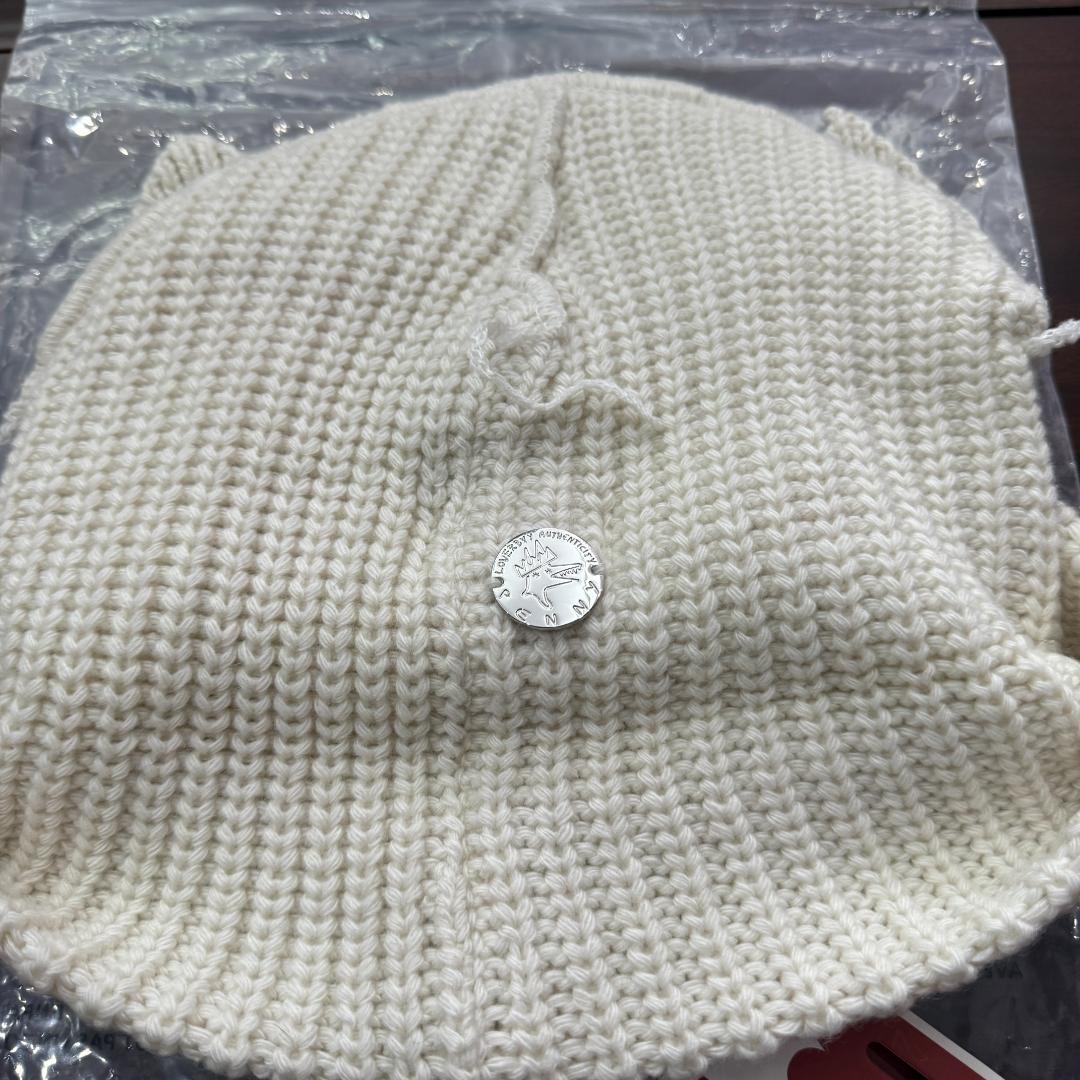 Charles Jeffrey LOVERBOY ニット帽 クリーム【男女兼用】