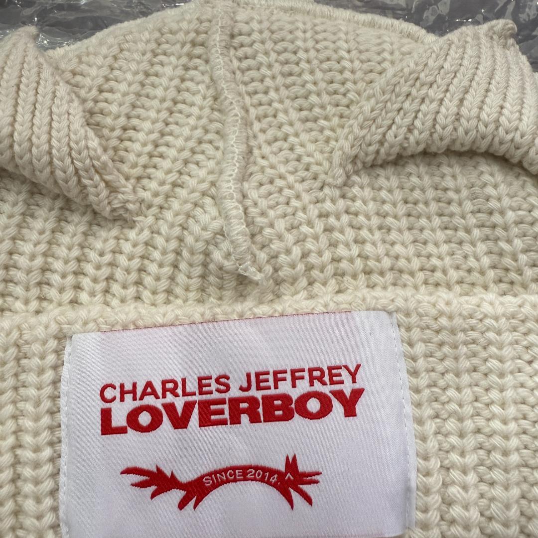 Charles Jeffrey LOVERBOY ニット帽 クリーム【男女兼用】