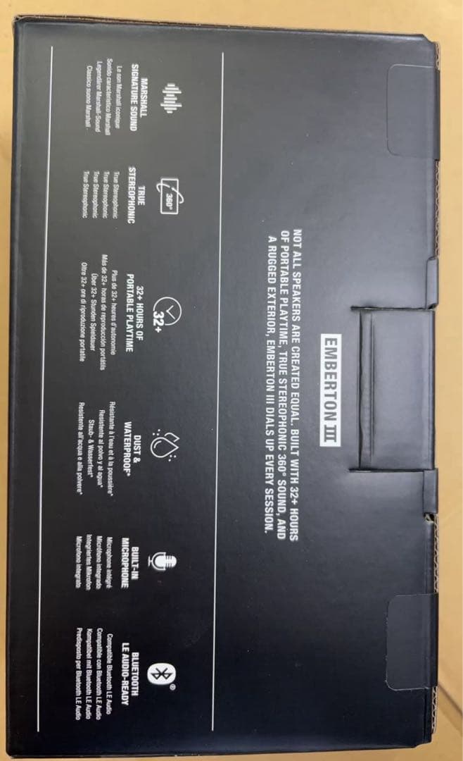 EMBERTON III Bluetoothスピーカー マーシャル エンバートン