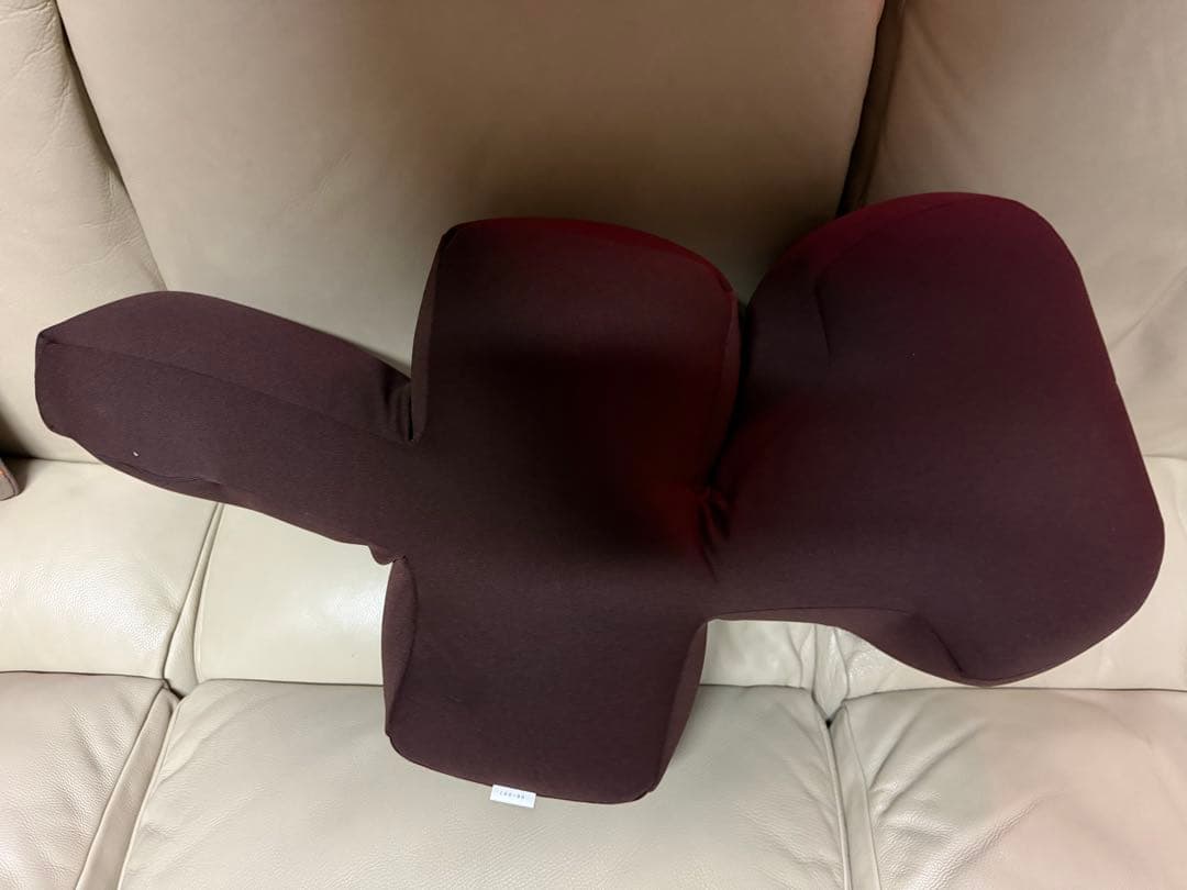 リラクッション DL ブラウン 約100cm x 70cm x 20cm