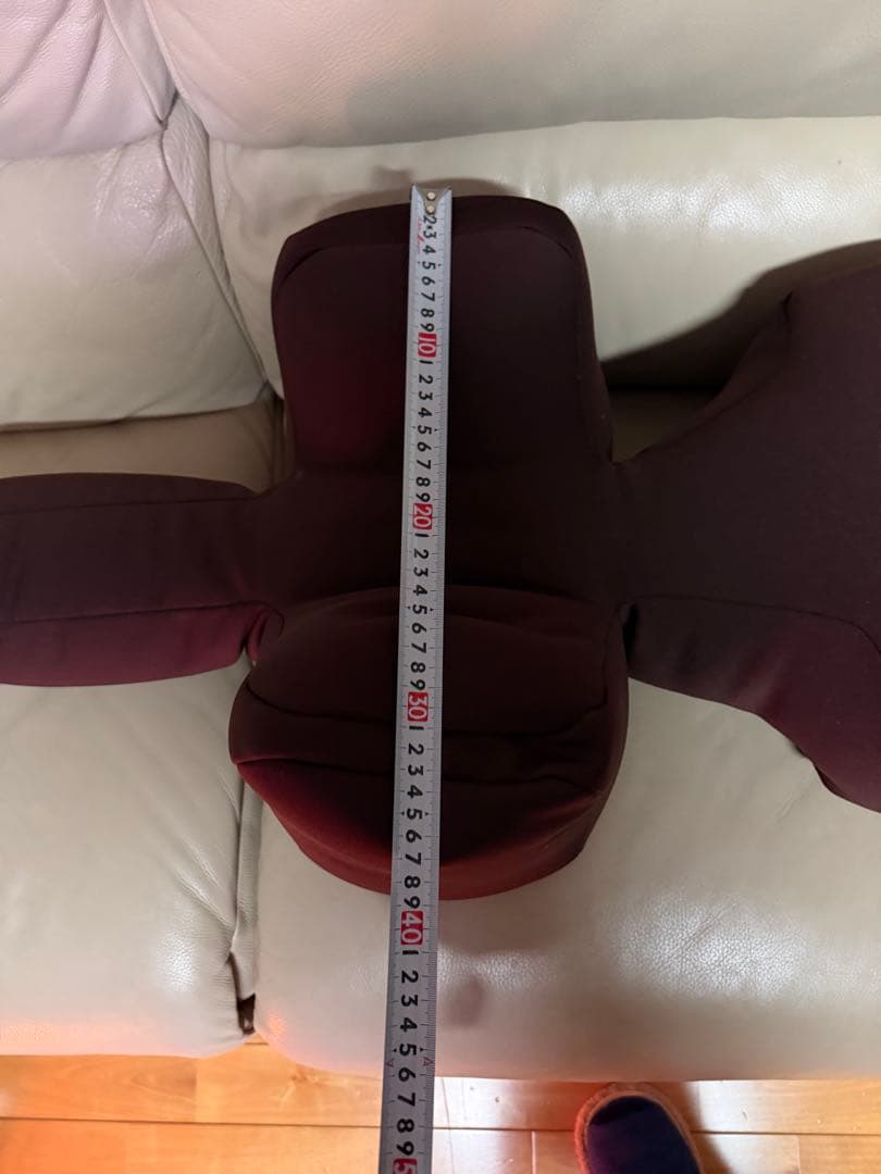 リラクッション DL ブラウン 約100cm x 70cm x 20cm