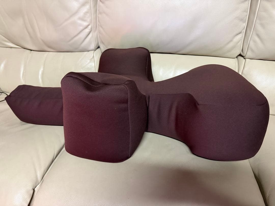 リラクッション DL ブラウン 約100cm x 70cm x 20cm