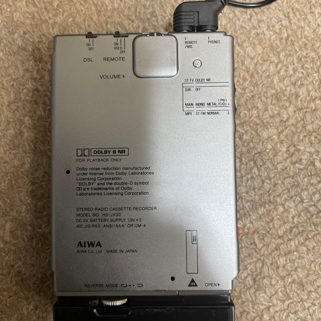 AIWA カセットプレーヤー オートリバース