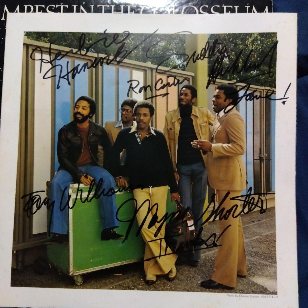 V.S.O.P QUINTET 直筆サイン入りLPレコード