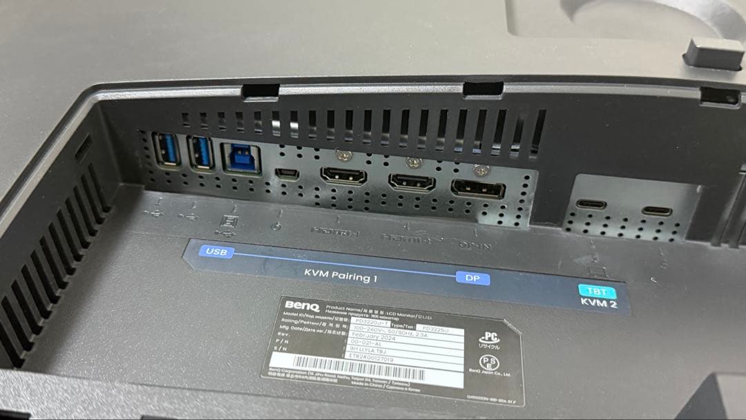 BenQ PD3225U 32インチ デザインモニター 本体