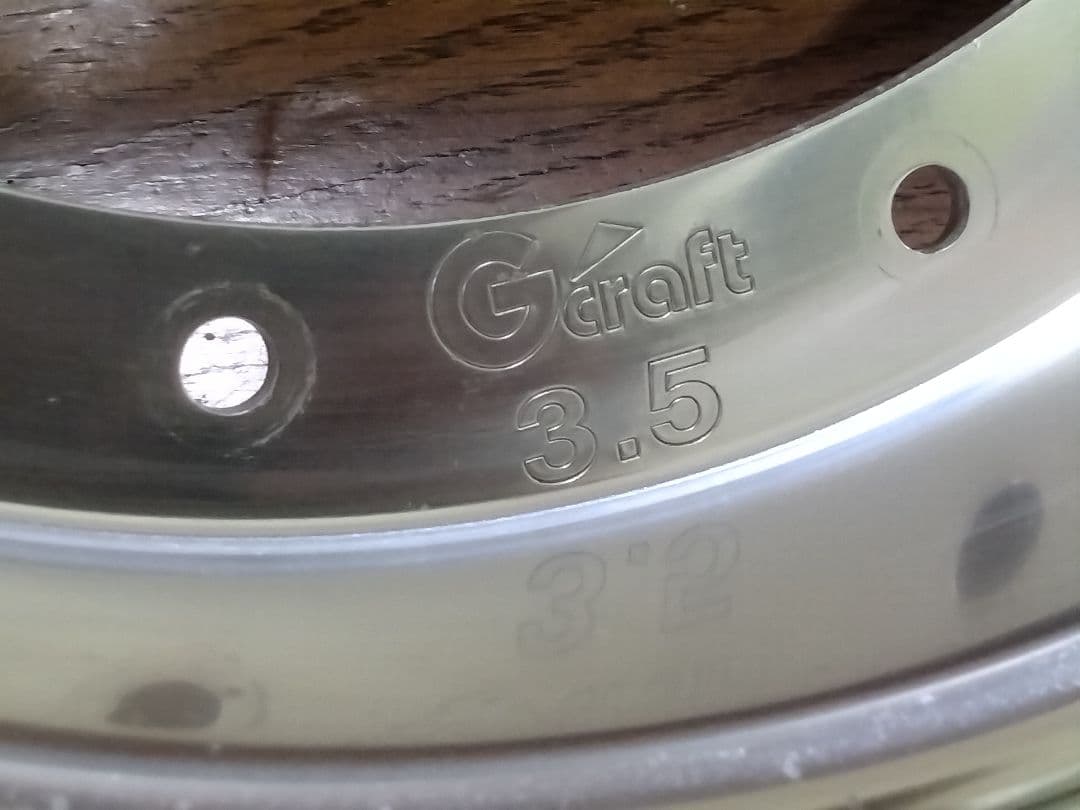 Graft Gクラフト3.5J.10インチホイールリム 1本　シャリー、ダックス