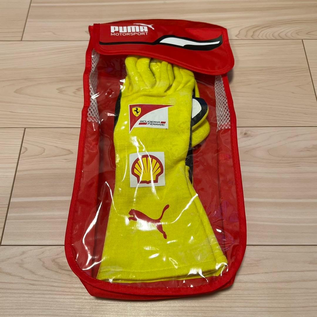 F1 フェラーリ 支給品 非売品 グローブ PUMA FIA8856