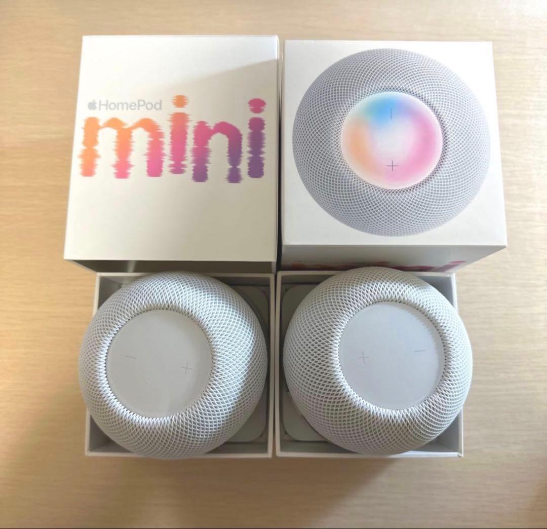Apple Pod mini 2台セット ホワイト