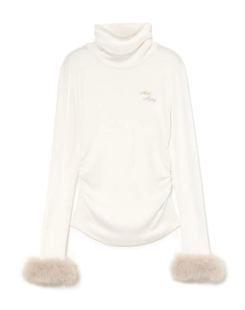 トップス andmary Nicole fur tops