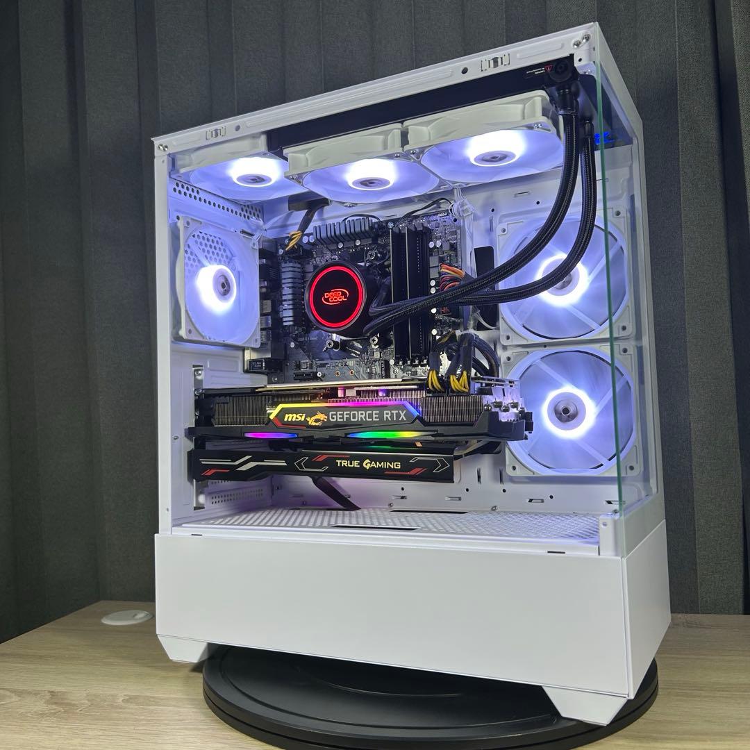 高性能 白 ゲーミングPC RTX2080 Windows11 ワイルズ超快適