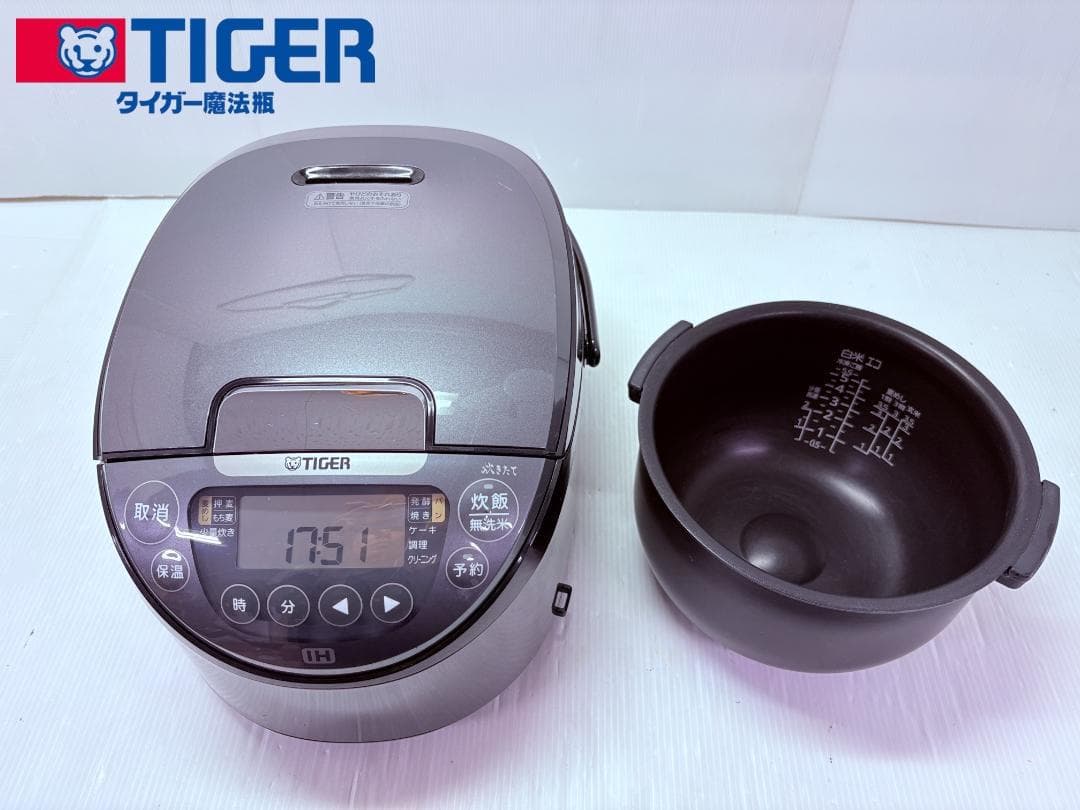 タイガー IHジャー炊飯器 炊きたて JPW-X100 5.5合炊 24年製