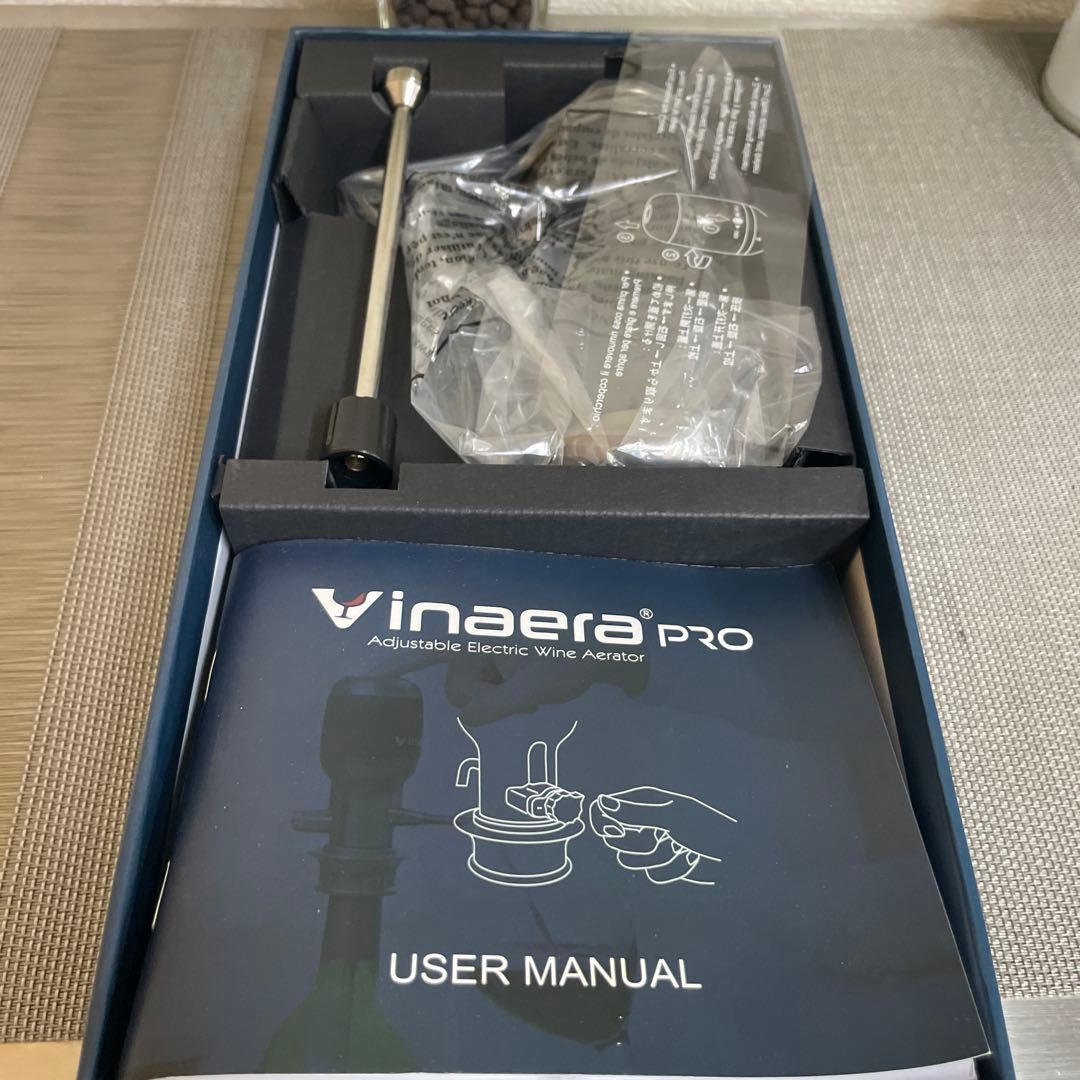 新品未使用 電動ワインエアレーター　vinaera pro ワイン
