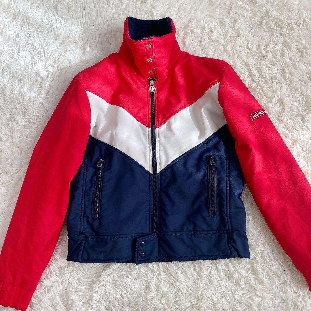 希少✨MONCLER ski トリコロール中綿ジャケット Lサイズ