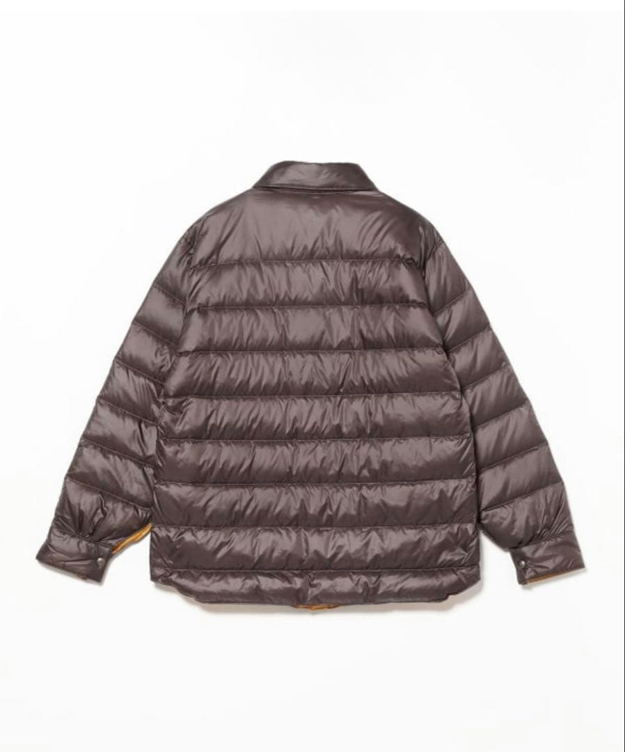beams plus シェラデザイン 別注ダウンシャツ 現行品 2回着用