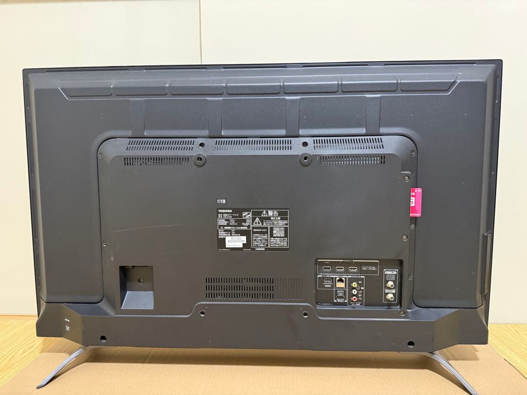 東芝　43C310X 43型2017年製⭕️上地、BS/CS動画可4k液晶テレビ