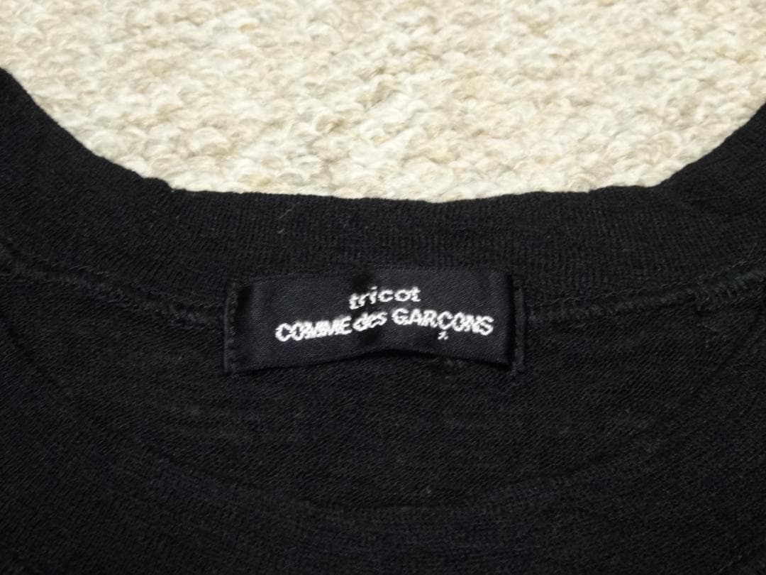 希少　2002年製　オールド　コムデギャルソン　クルーネックニット　ヴィンテージ