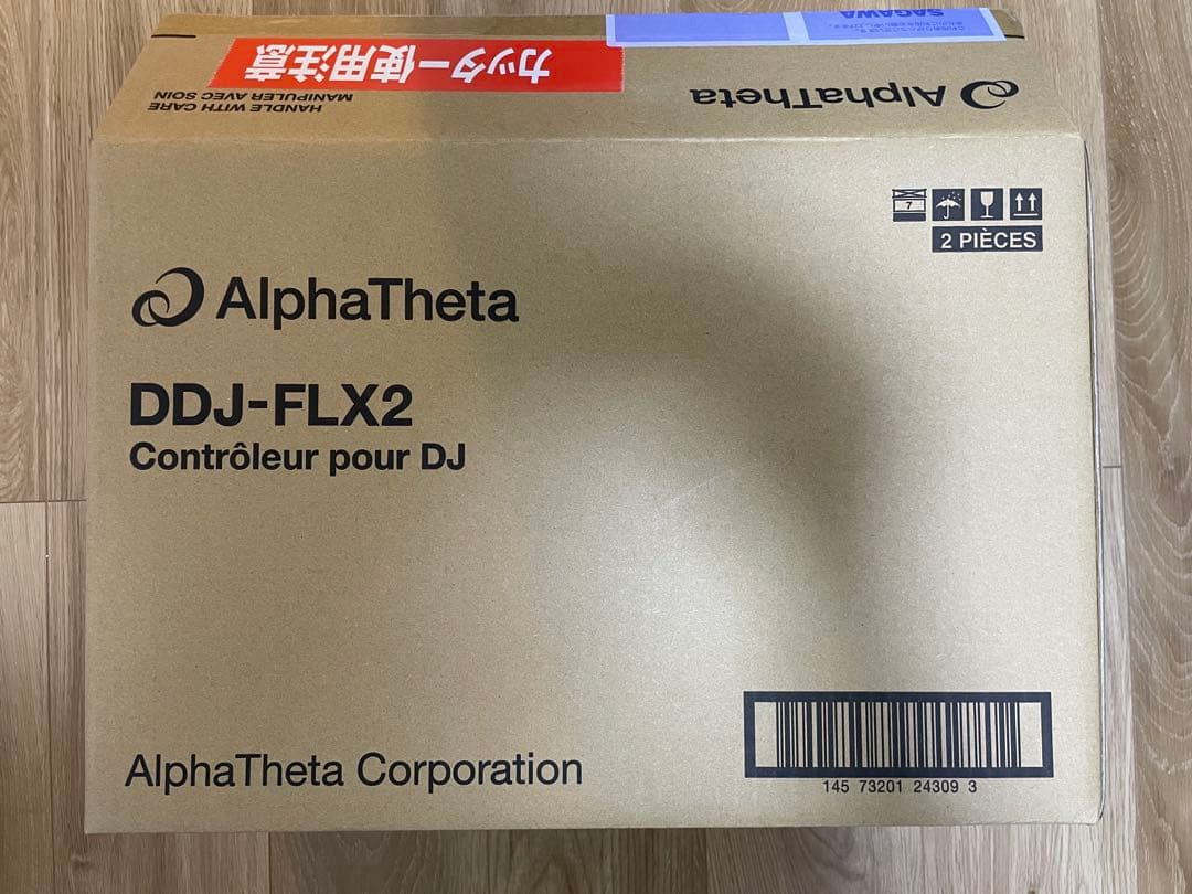Alpha Theta DDJ-FLX2＋PioneerDJ HDJ-CUE1
