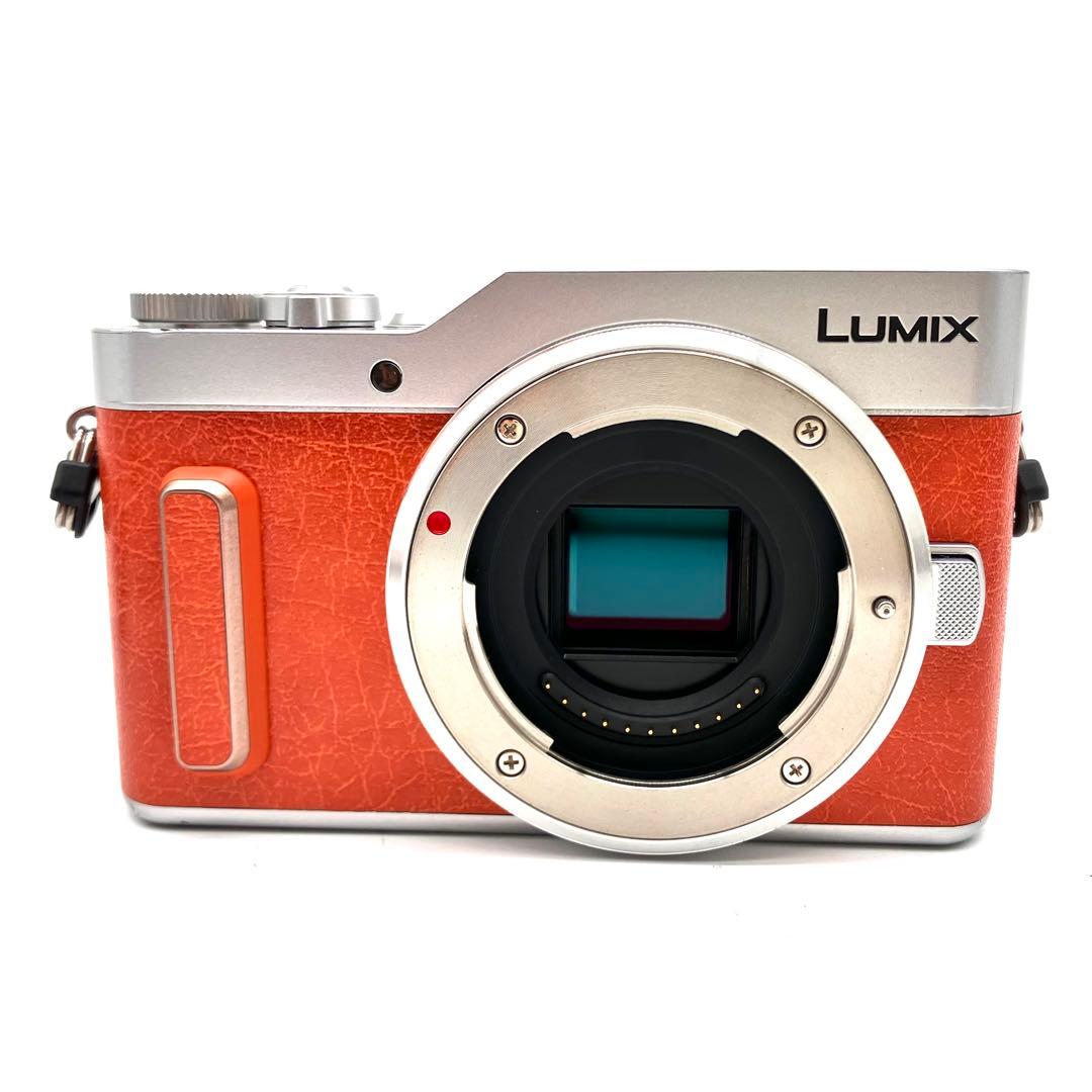 Wi-Fi対応 Panasonic DC-GF10 レンズキット　オレンジ