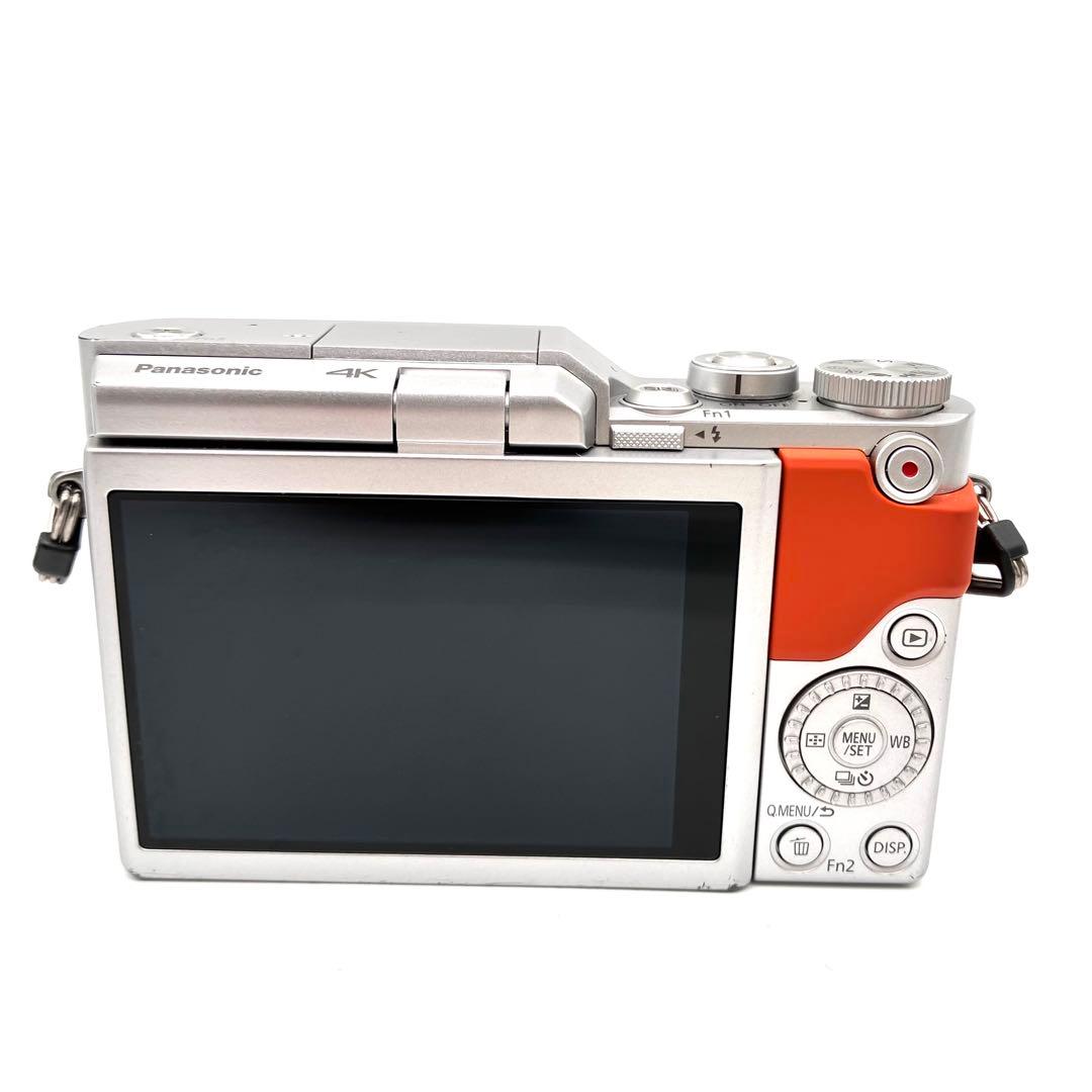 Wi-Fi対応 Panasonic DC-GF10 レンズキット　オレンジ