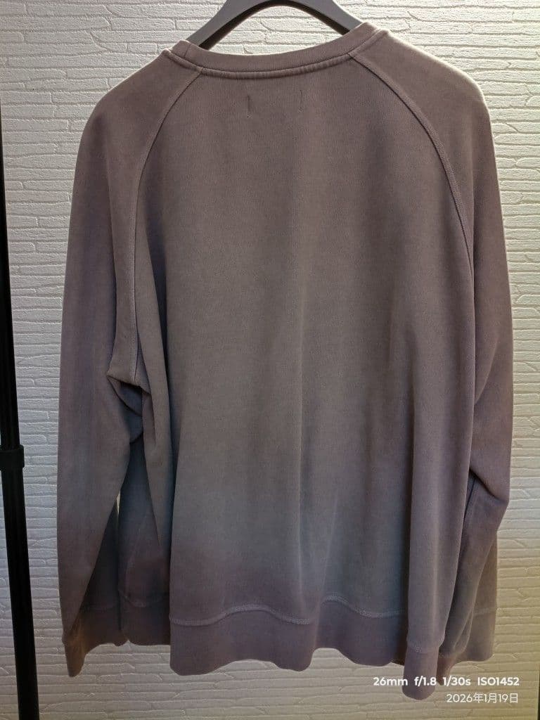 M*M様 KITH パープル ロゴ刺繍 トレーナー XXL