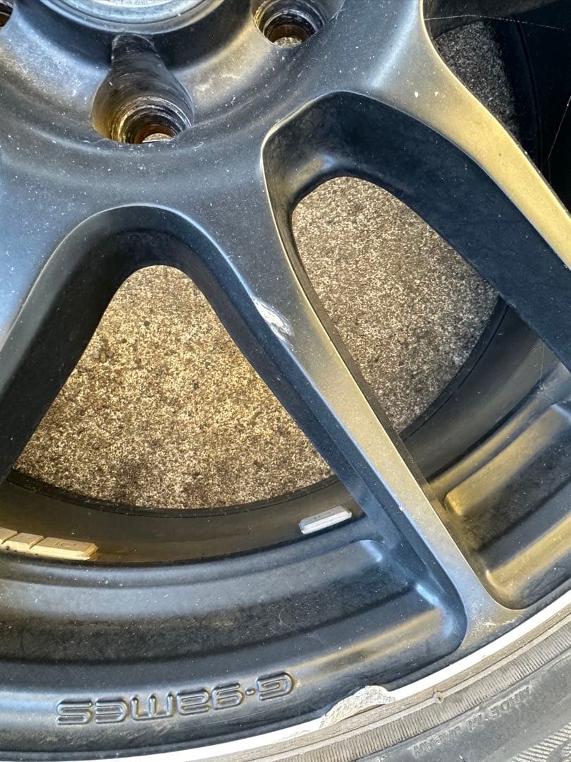 17インチ アルミホイールレイズ　RAYS g-games 五穴7J