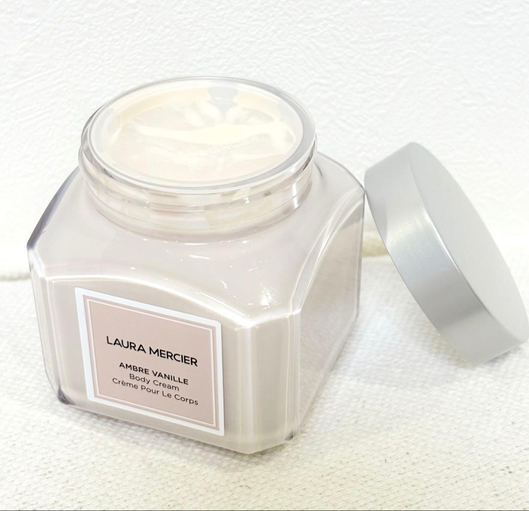 ローラ メルシエ ホイップトボディクリーム アンバーバニラ 石鹸　ポーチ　新品