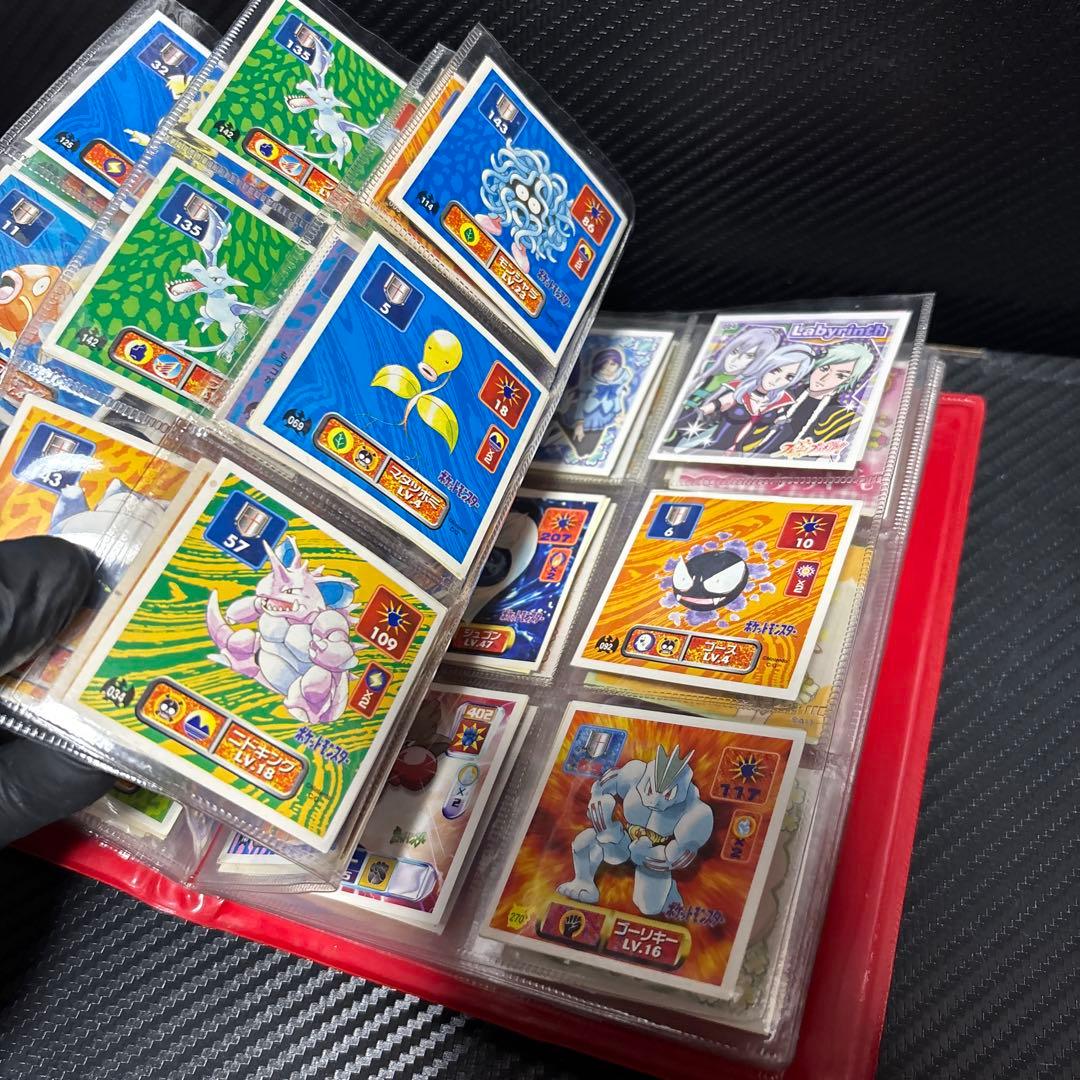 最強シール烈伝ポケモンシールポケットモンスター列伝アマダカード明治amadadw