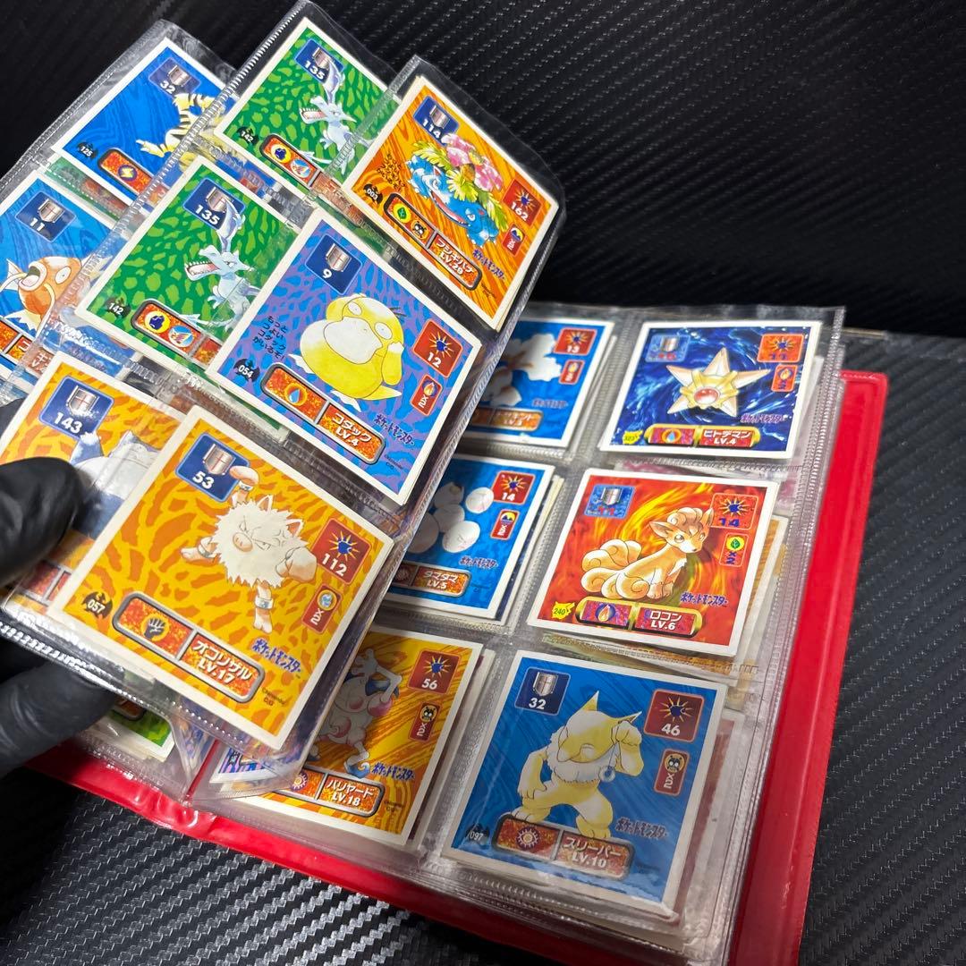 最強シール烈伝ポケモンシールポケットモンスター列伝アマダカード明治amadadw