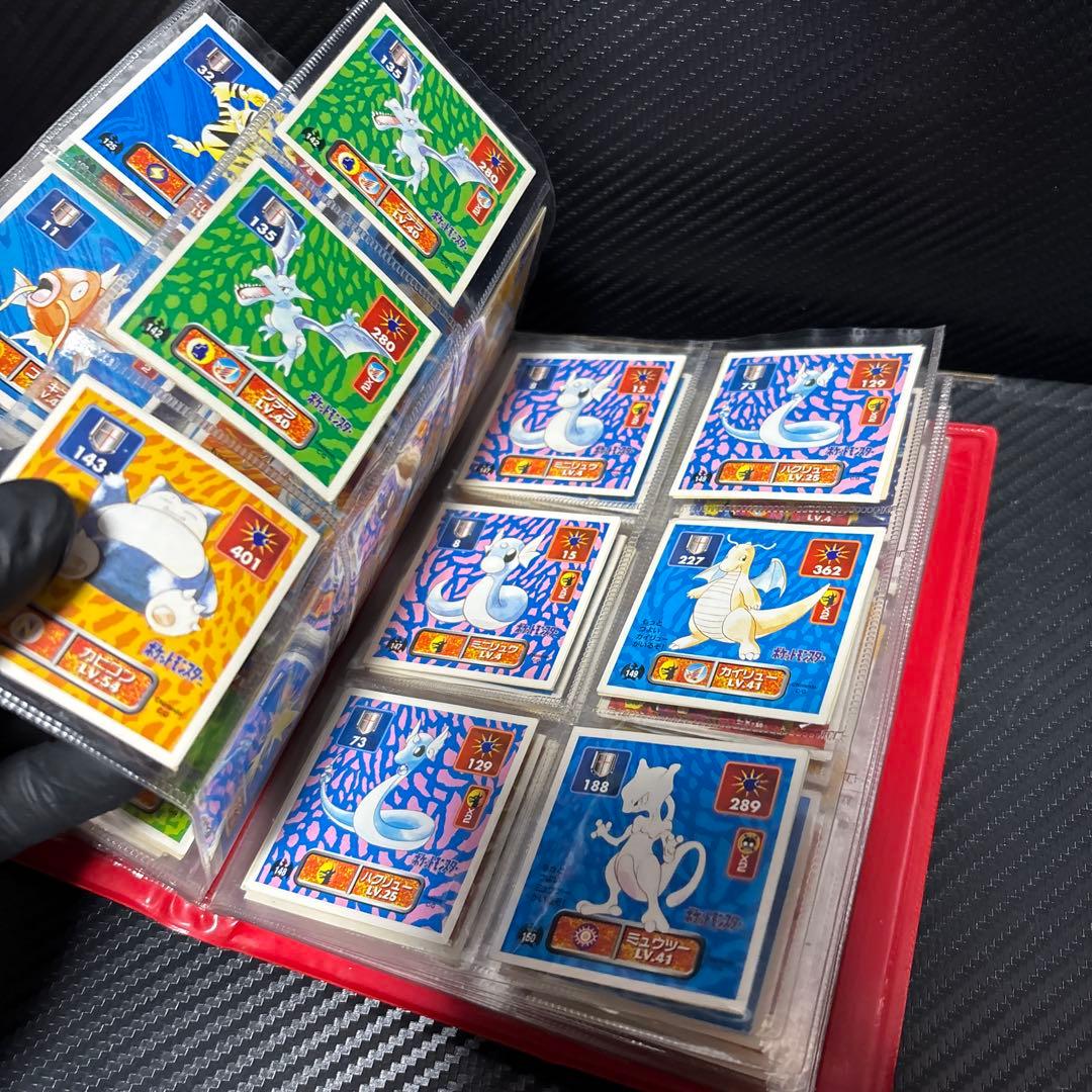 最強シール烈伝ポケモンシールポケットモンスター列伝アマダカード明治amadadw