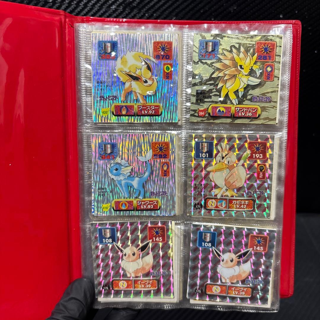 最強シール烈伝ポケモンシールポケットモンスター列伝アマダカード明治amadadw